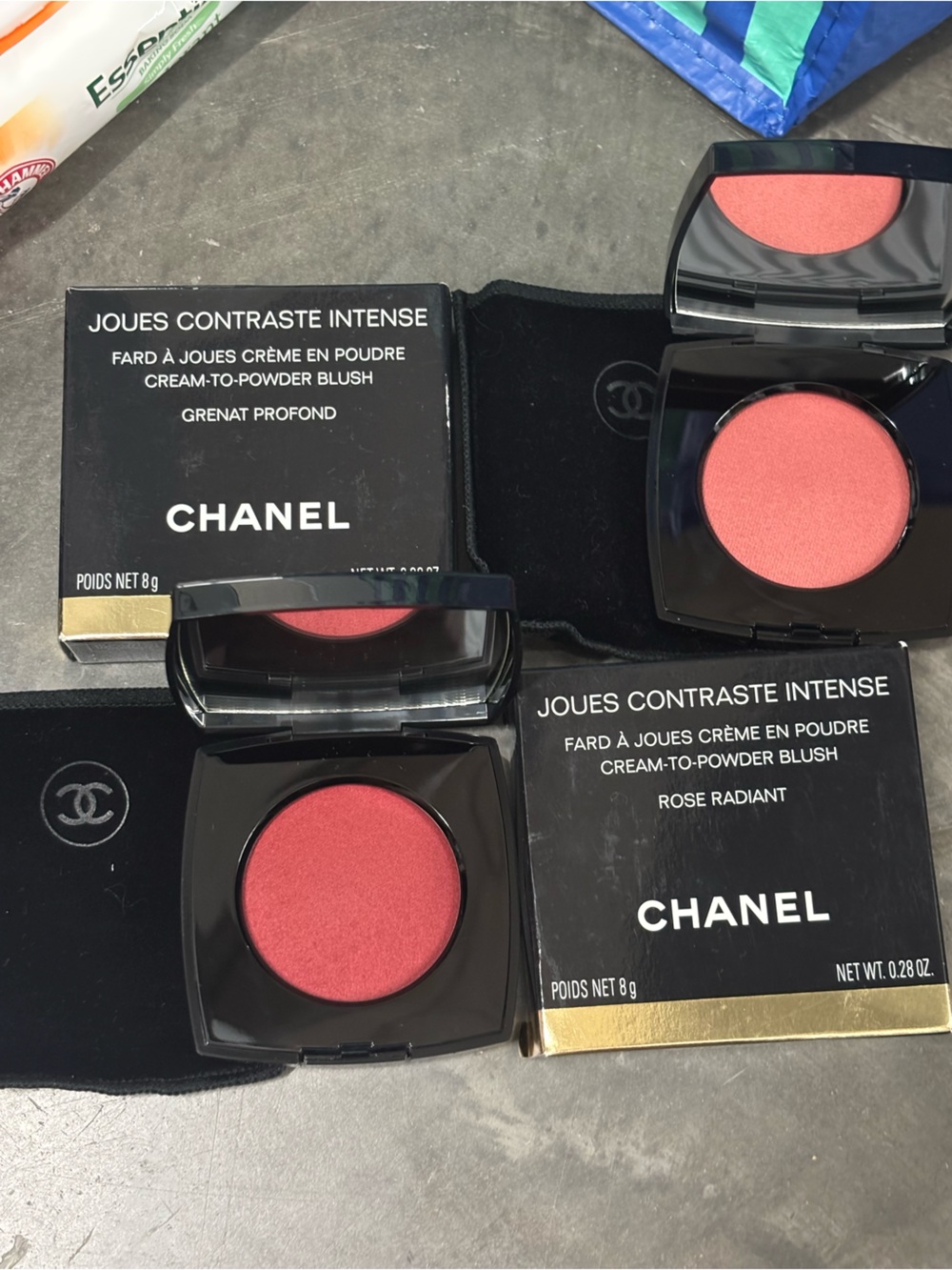 CHANEL Cream-to-Powder Blush - set of 2 . New